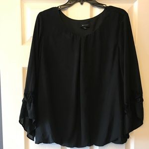 AB Studio XL bell sleeve top